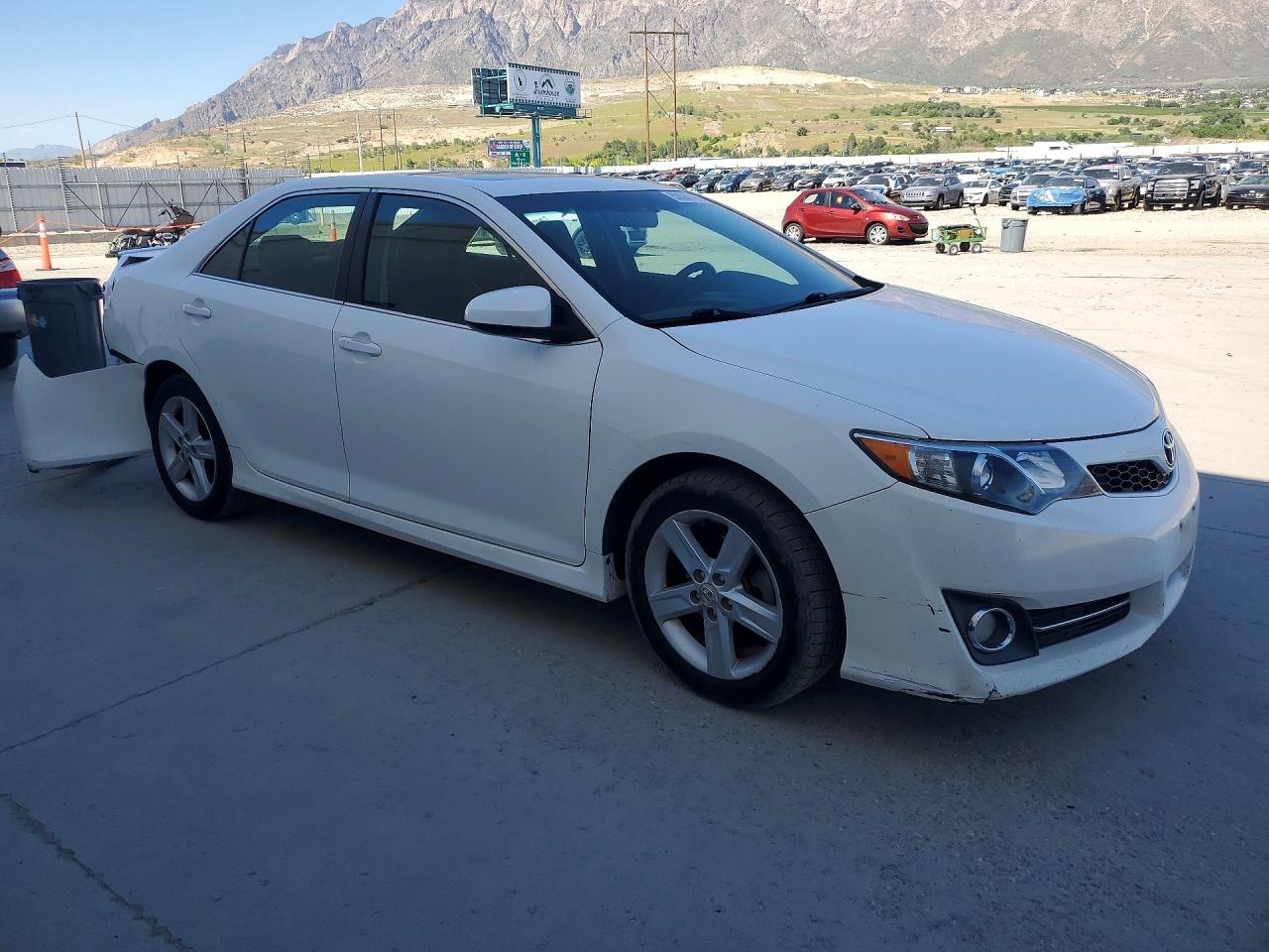 2012 Toyota Camry Se White vin: 4T1BF1FK8CU535754