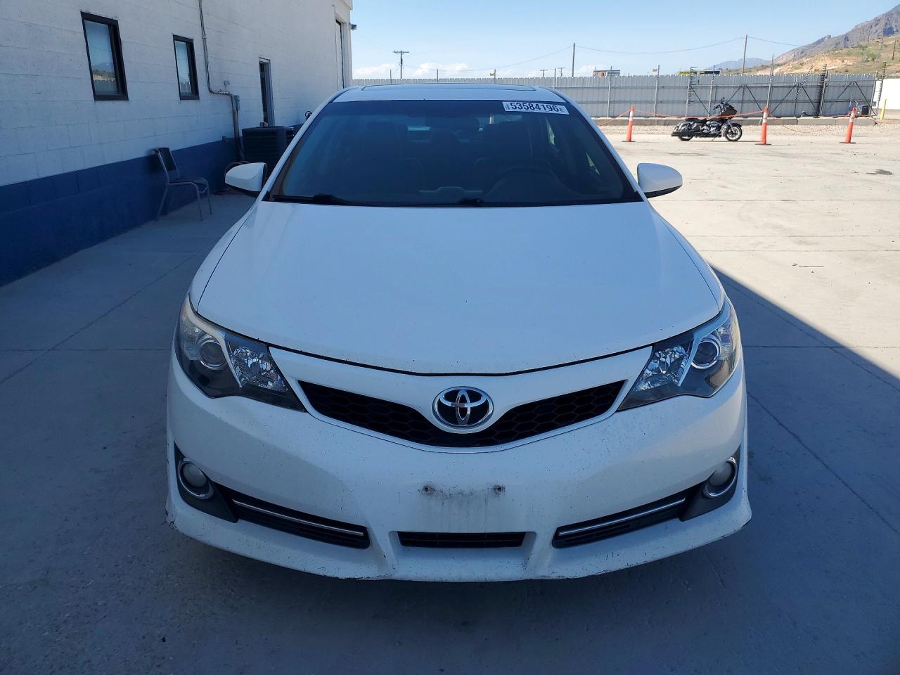 2012 Toyota Camry Se White vin: 4T1BF1FK8CU535754