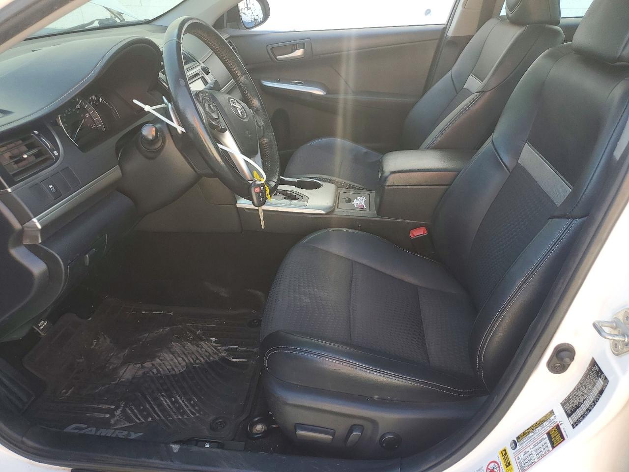 2012 Toyota Camry Se White vin: 4T1BF1FK8CU535754