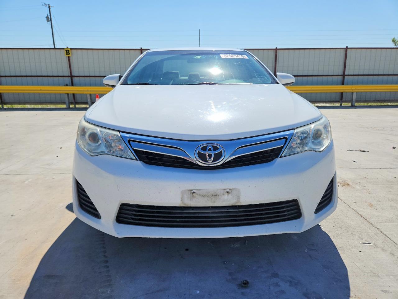2012 Toyota Camry Le Белый vin: 4T1BF1FK8CU536676
