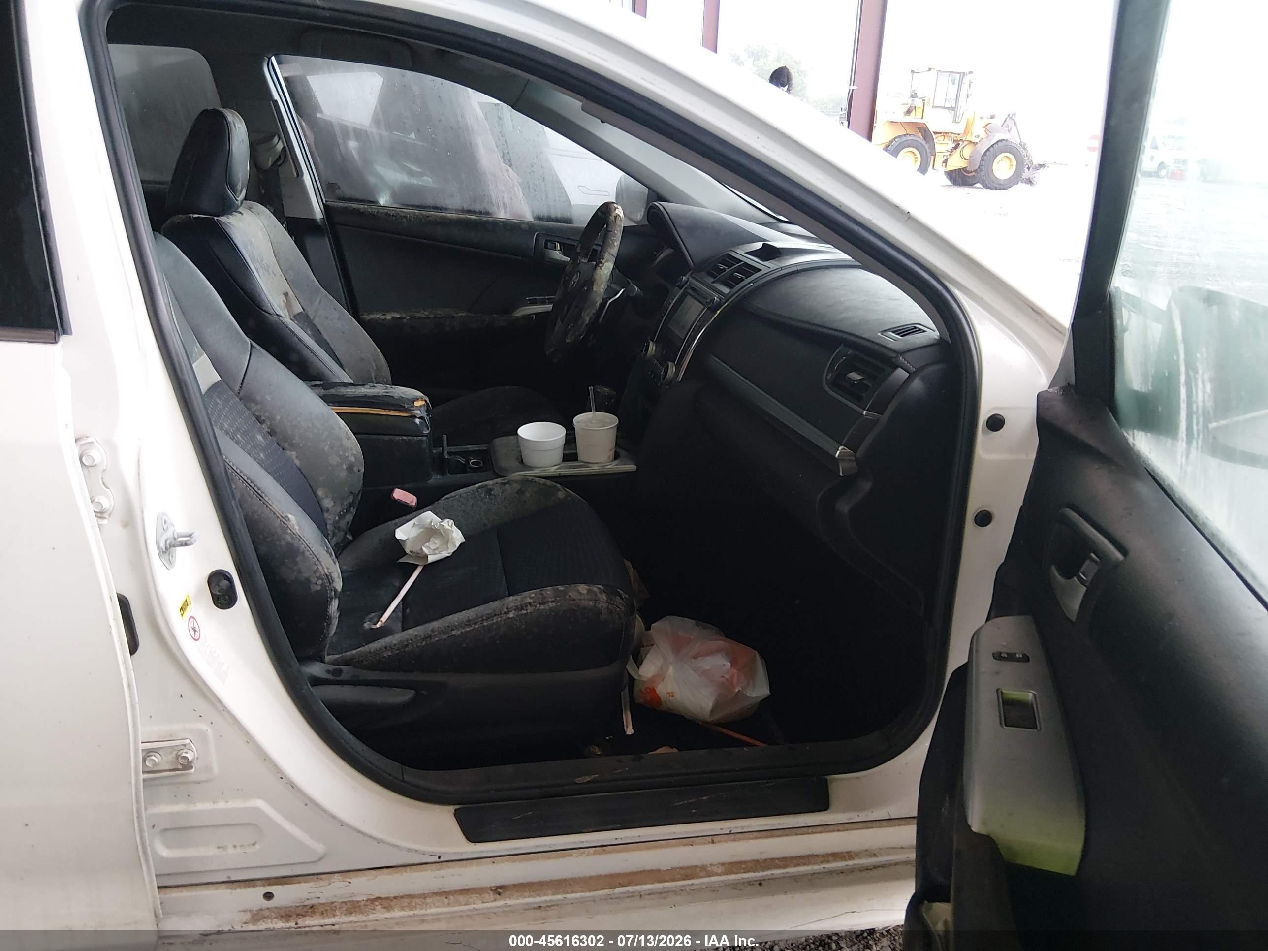 2012 Toyota Camry Se White vin: 4T1BF1FK8CU542400