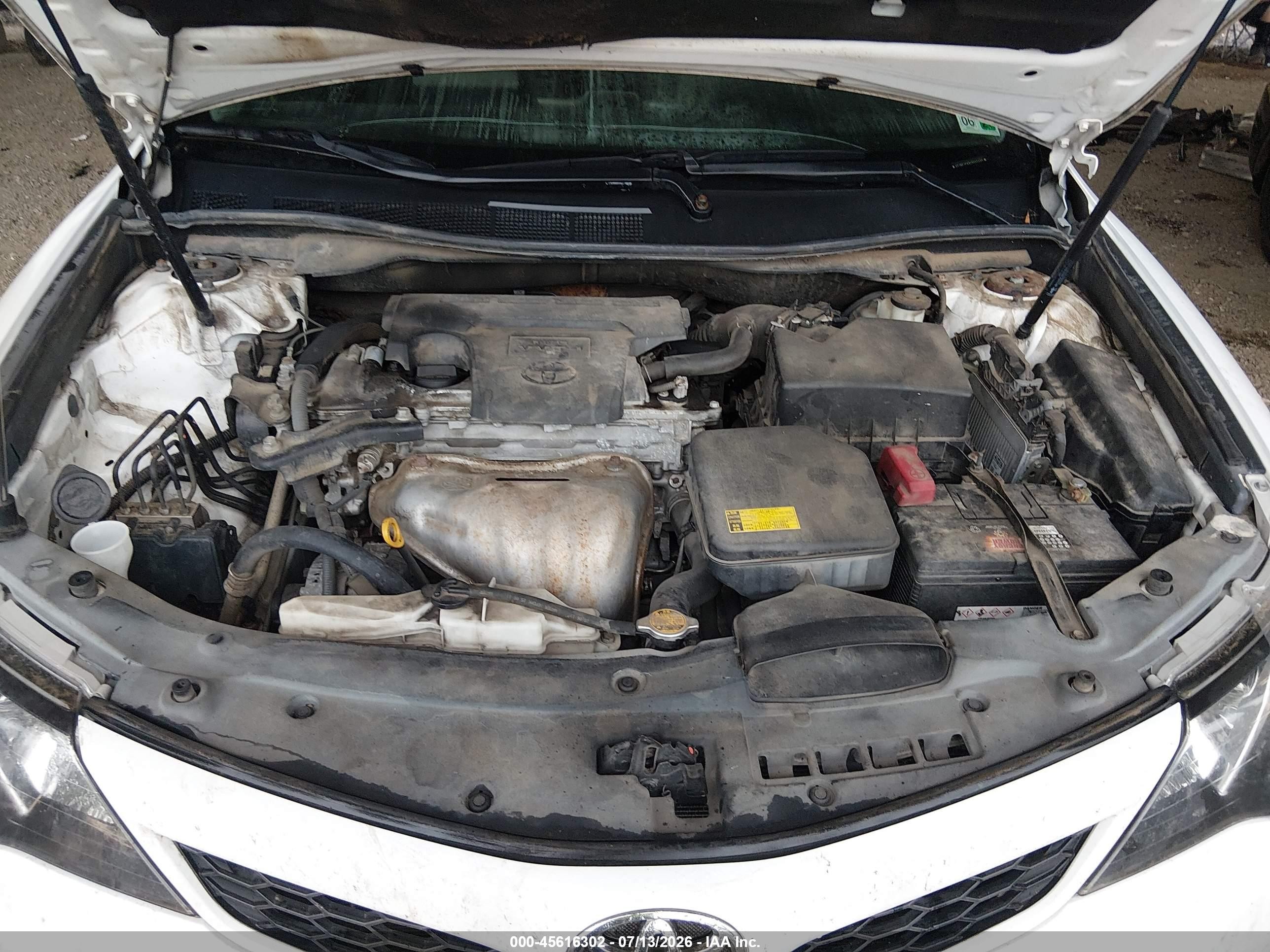 2012 Toyota Camry Se White vin: 4T1BF1FK8CU542400