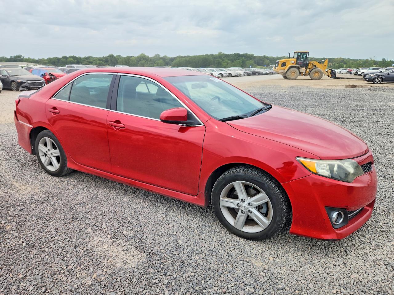 2012 Toyota Camry Se Red vin: 4T1BF1FK8CU542803