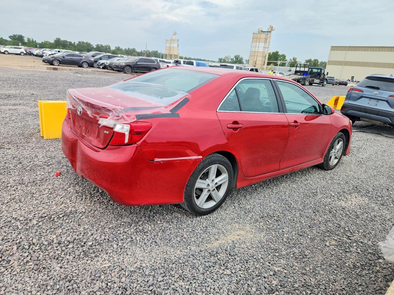 2012 Toyota Camry Se Red vin: 4T1BF1FK8CU542803