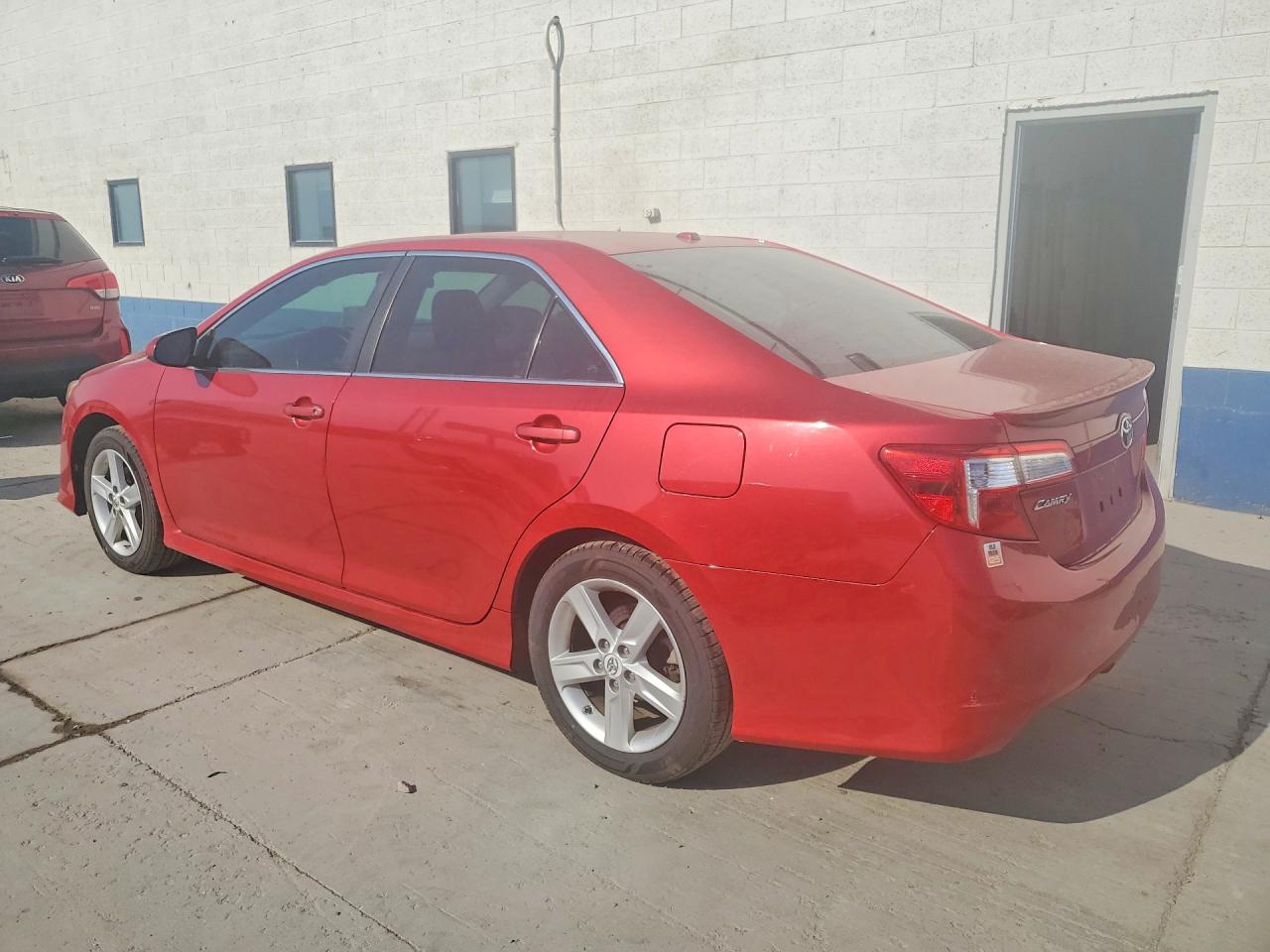 2012 Toyota Camry Se Red vin: 4T1BF1FK8CU544194