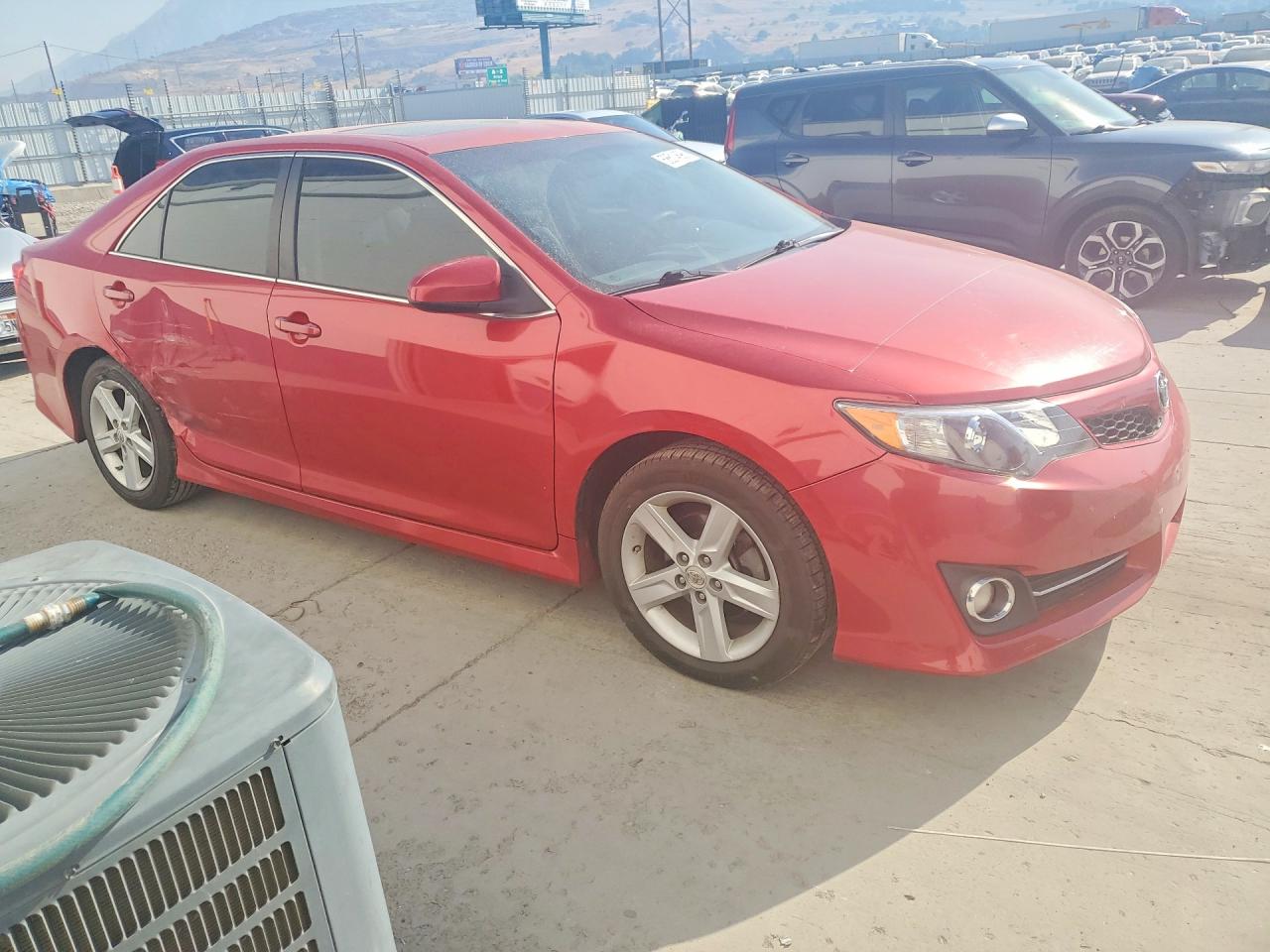 2012 Toyota Camry Se Red vin: 4T1BF1FK8CU544194