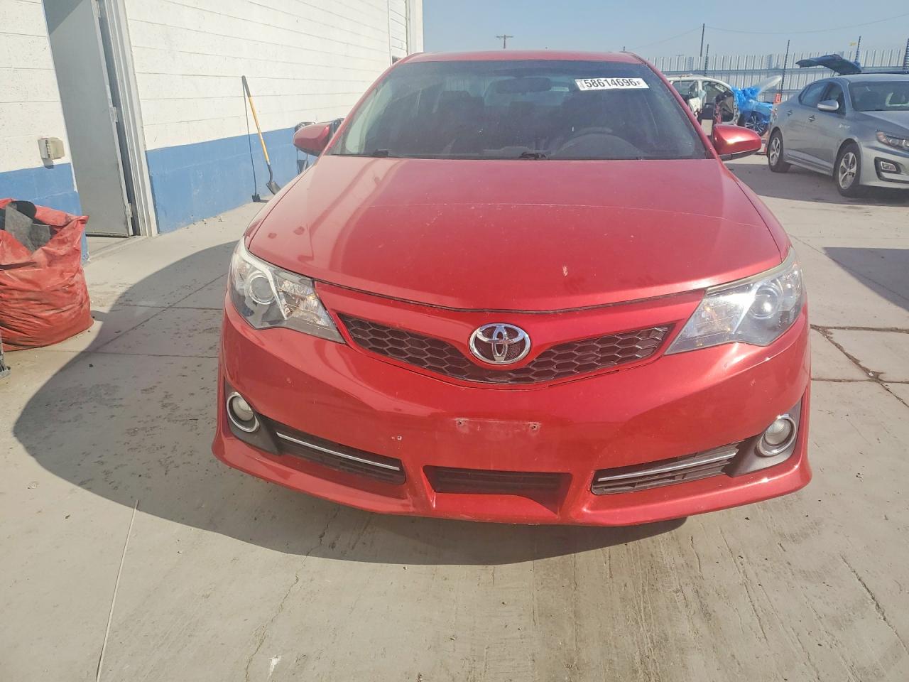 2012 Toyota Camry Se Red vin: 4T1BF1FK8CU544194