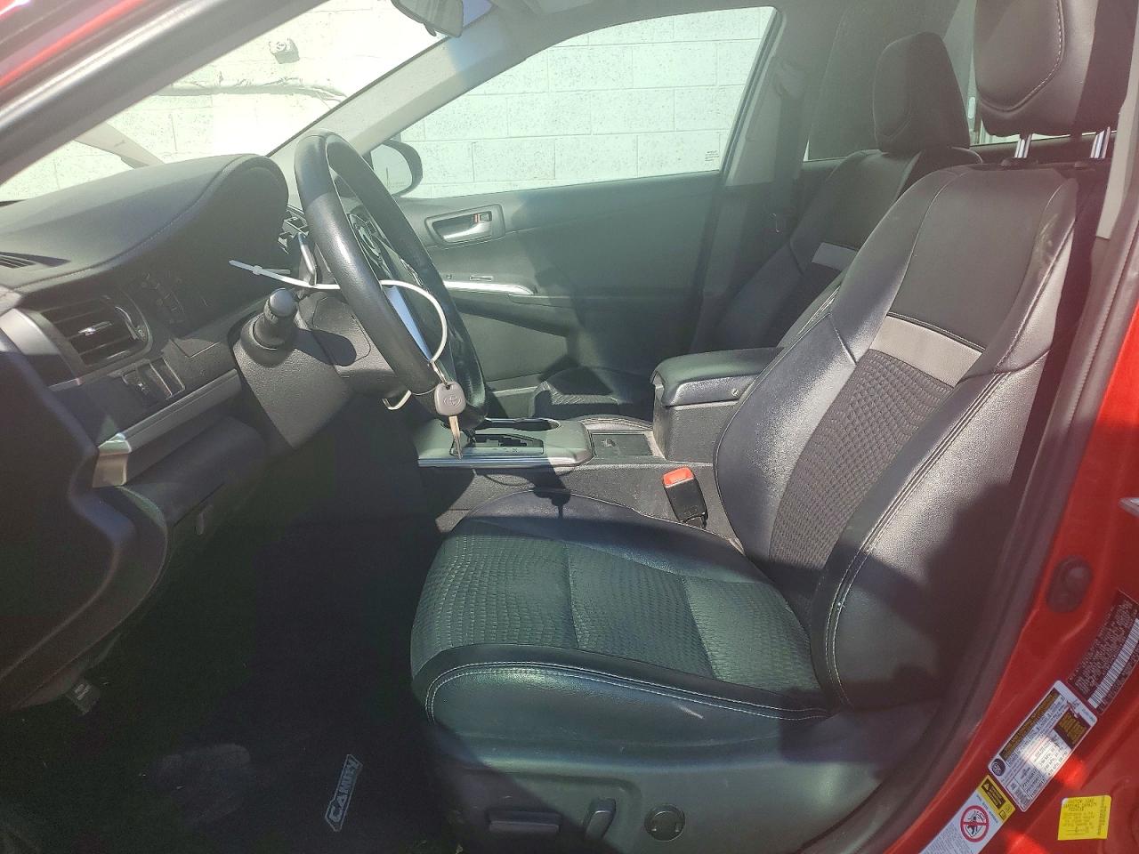 2012 Toyota Camry Se Red vin: 4T1BF1FK8CU544194
