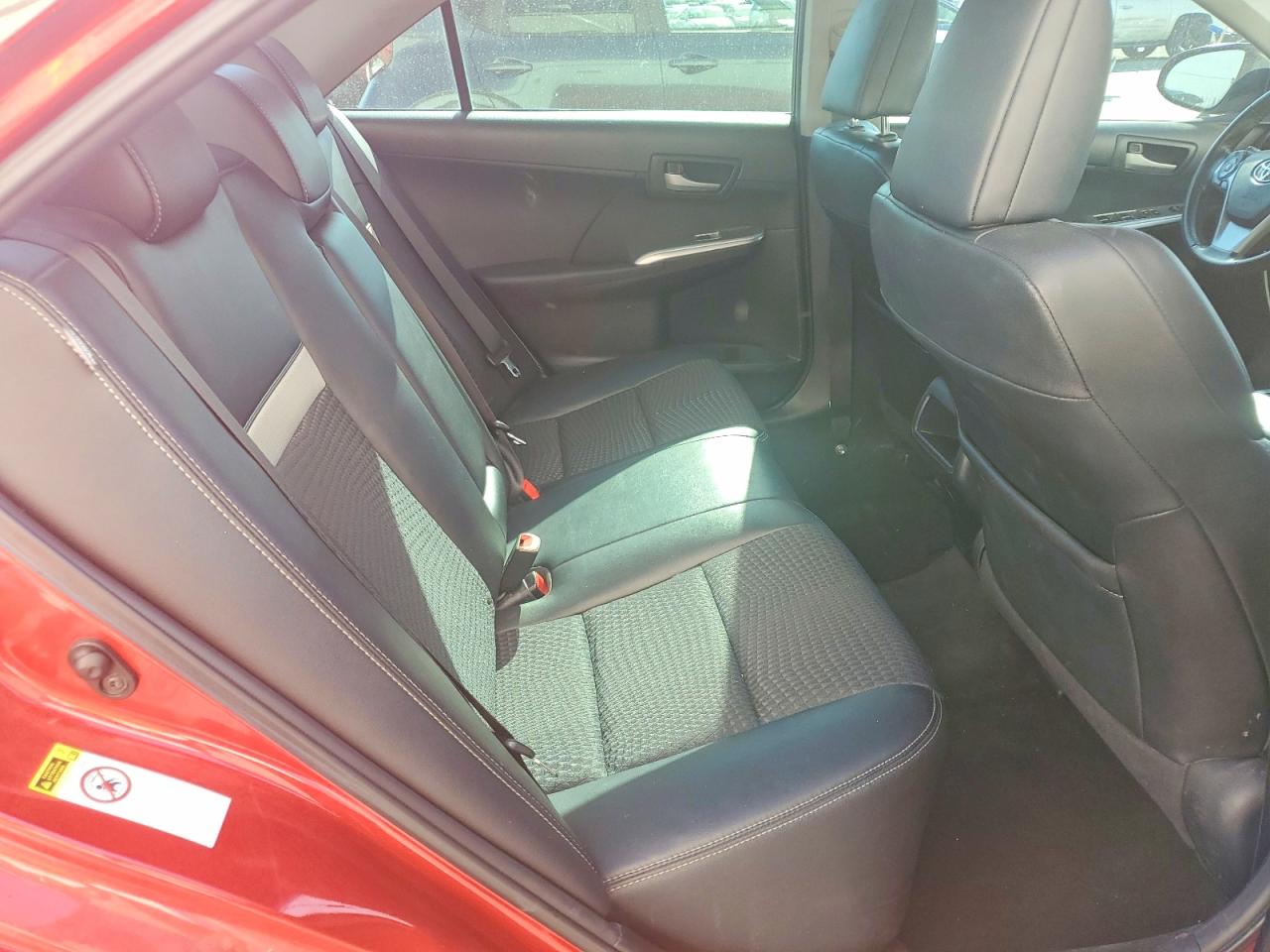 2012 Toyota Camry Se Red vin: 4T1BF1FK8CU544194