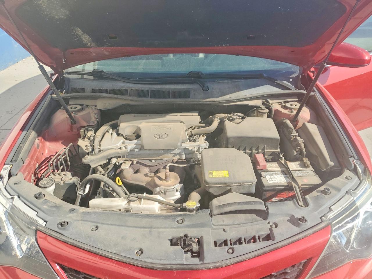 2012 Toyota Camry Se Red vin: 4T1BF1FK8CU544194