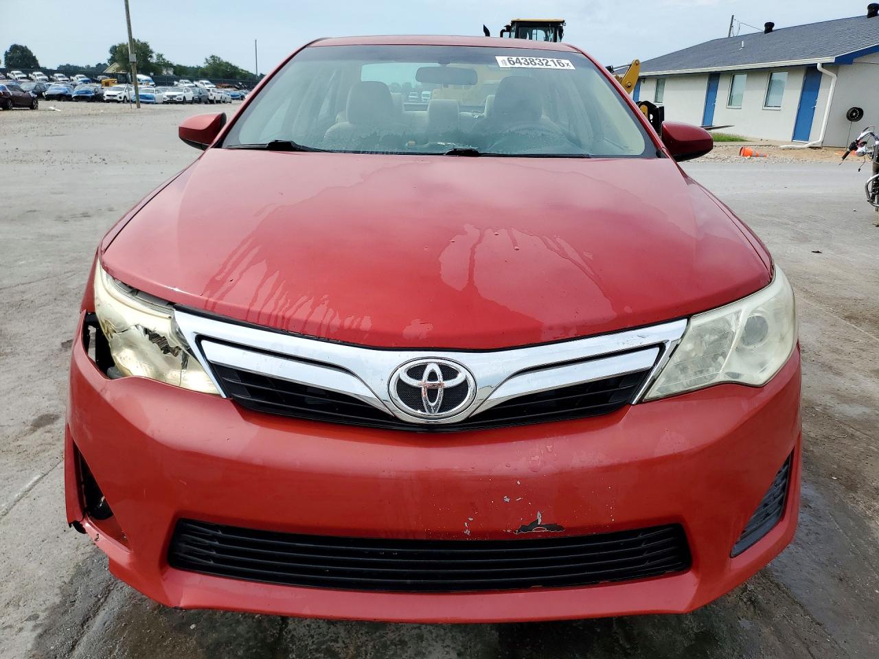 2012 Toyota Camry Base Red vin: 4T1BF1FK8CU546544