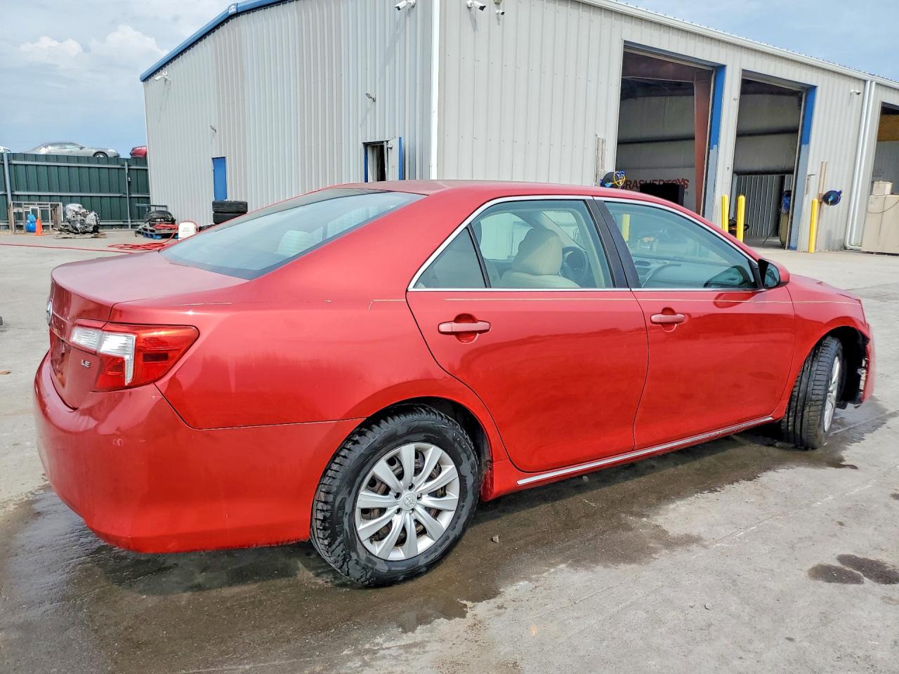 2012 Toyota Camry Base Red vin: 4T1BF1FK8CU546544