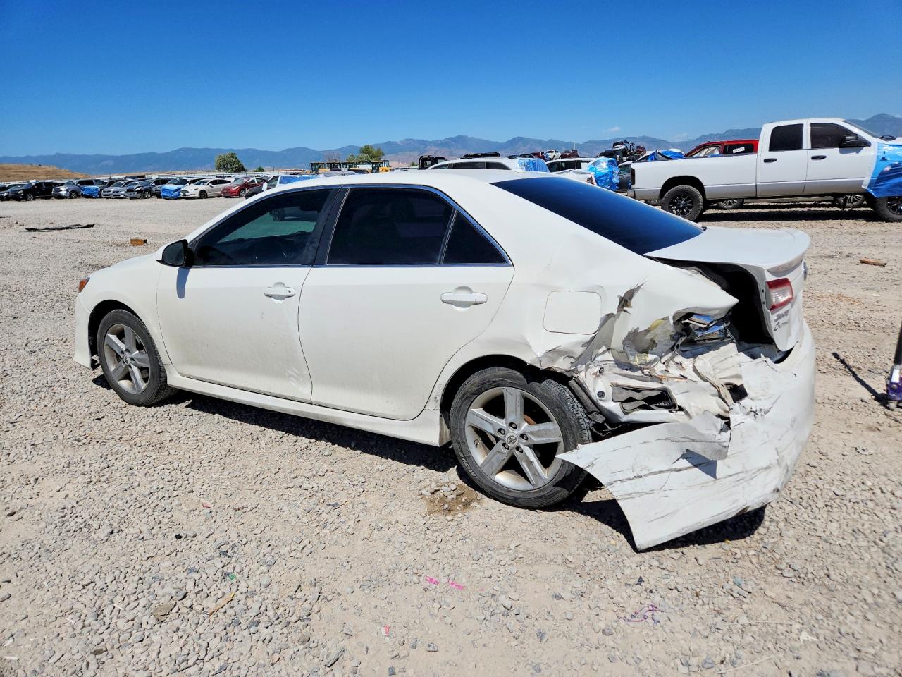 2012 Toyota Camry Se White vin: 4T1BF1FK8CU547659