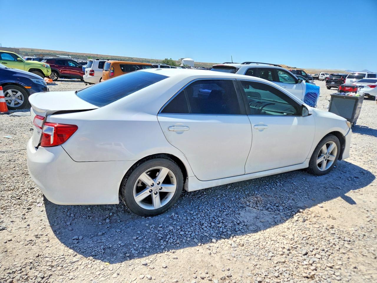 2012 Toyota Camry Se White vin: 4T1BF1FK8CU547659