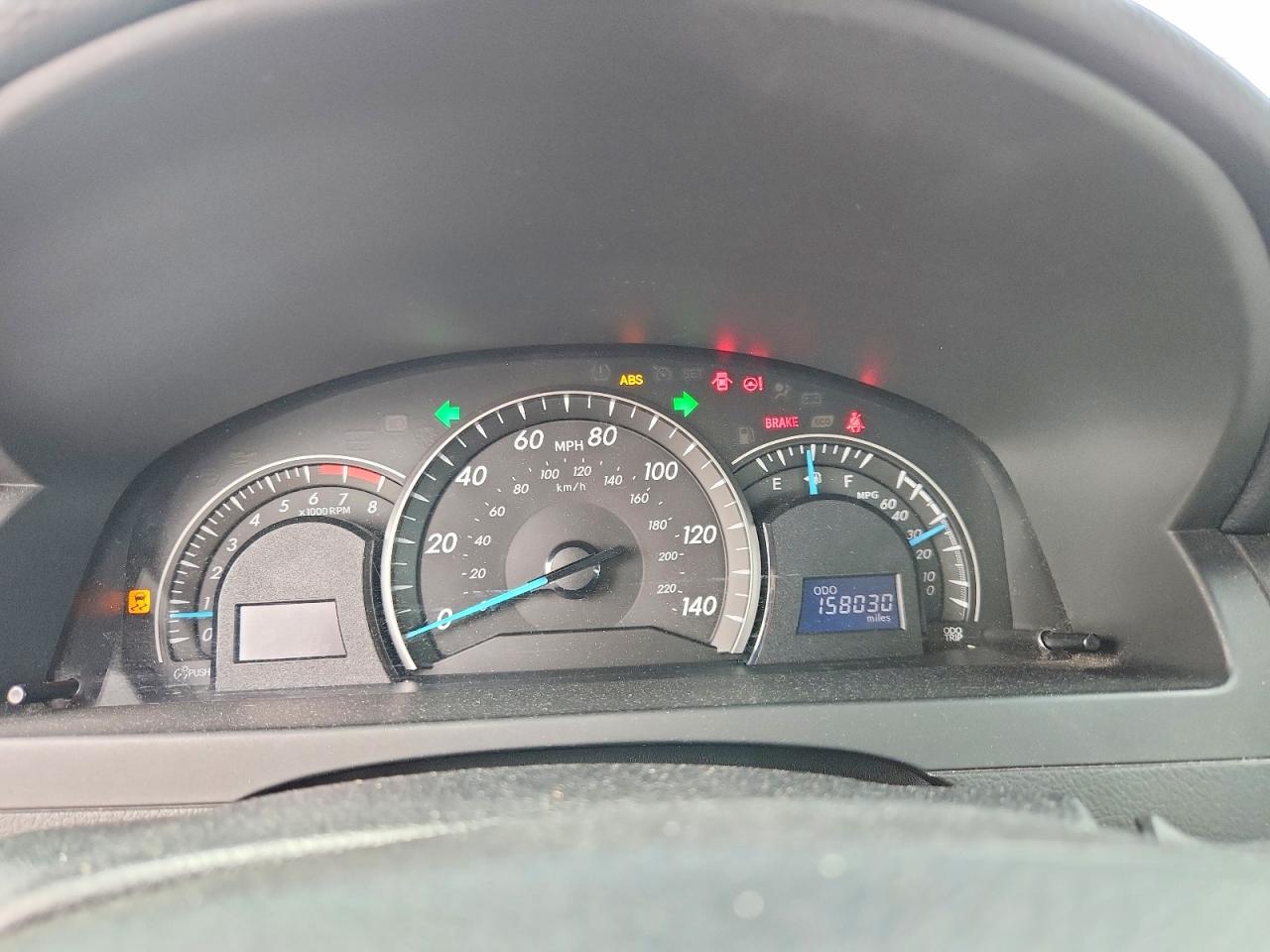 2012 Toyota Camry Le Белый vin: 4T1BF1FK8CU549718