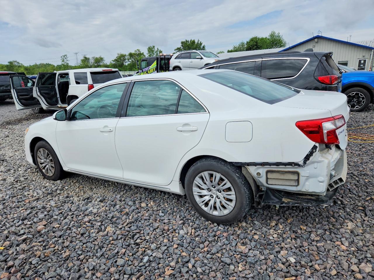 2012 Toyota Camry Le Белый vin: 4T1BF1FK8CU549718