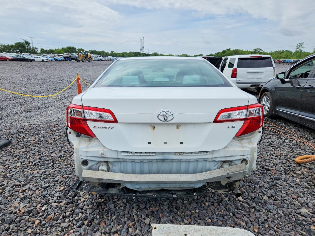 2012 Toyota Camry Le Белый vin: 4T1BF1FK8CU549718