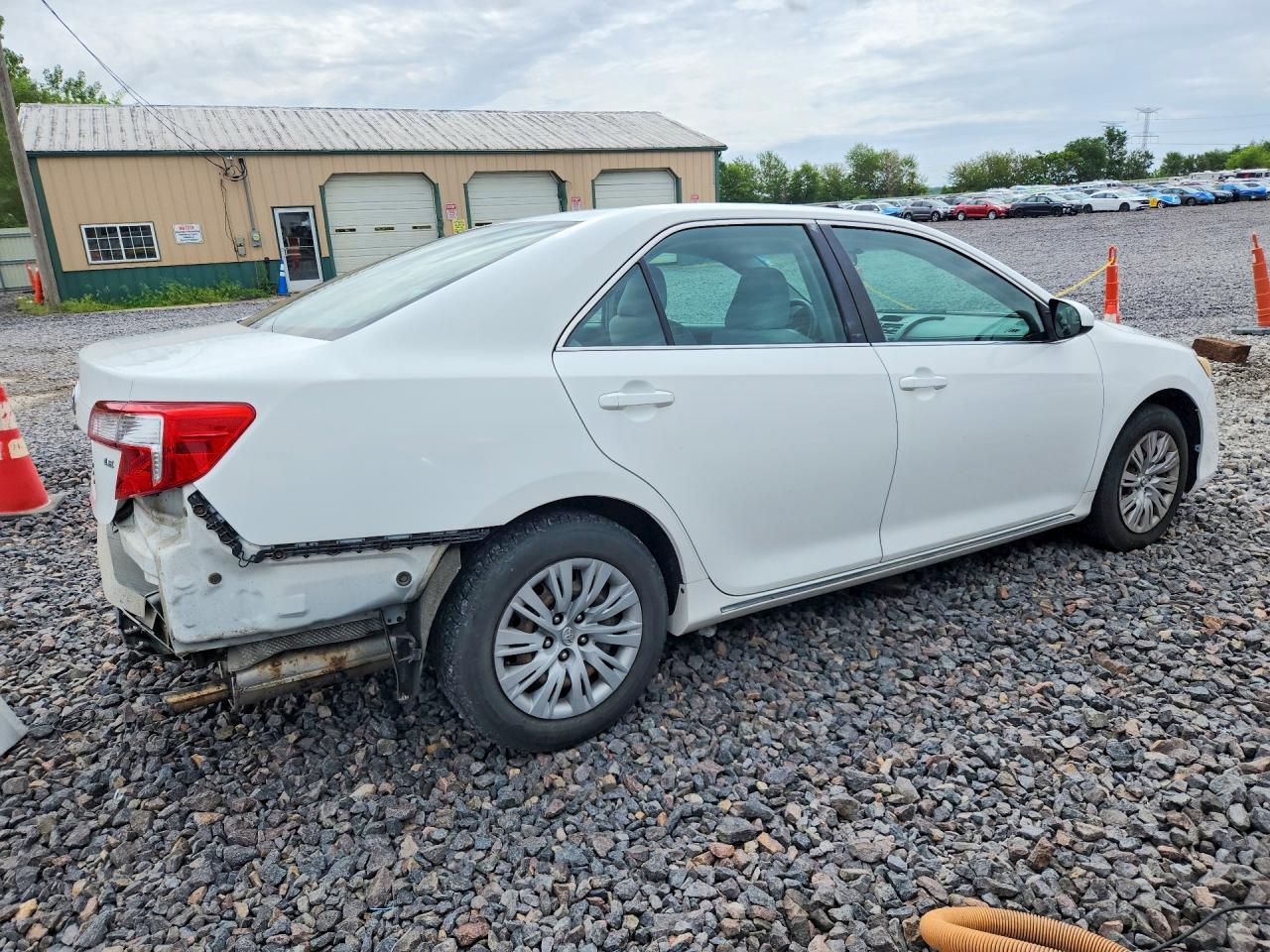 2012 Toyota Camry Le Белый vin: 4T1BF1FK8CU549718