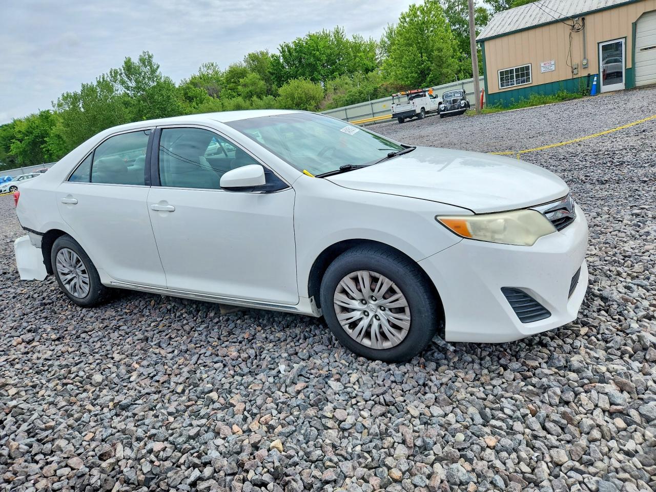 2012 Toyota Camry Le Белый vin: 4T1BF1FK8CU549718