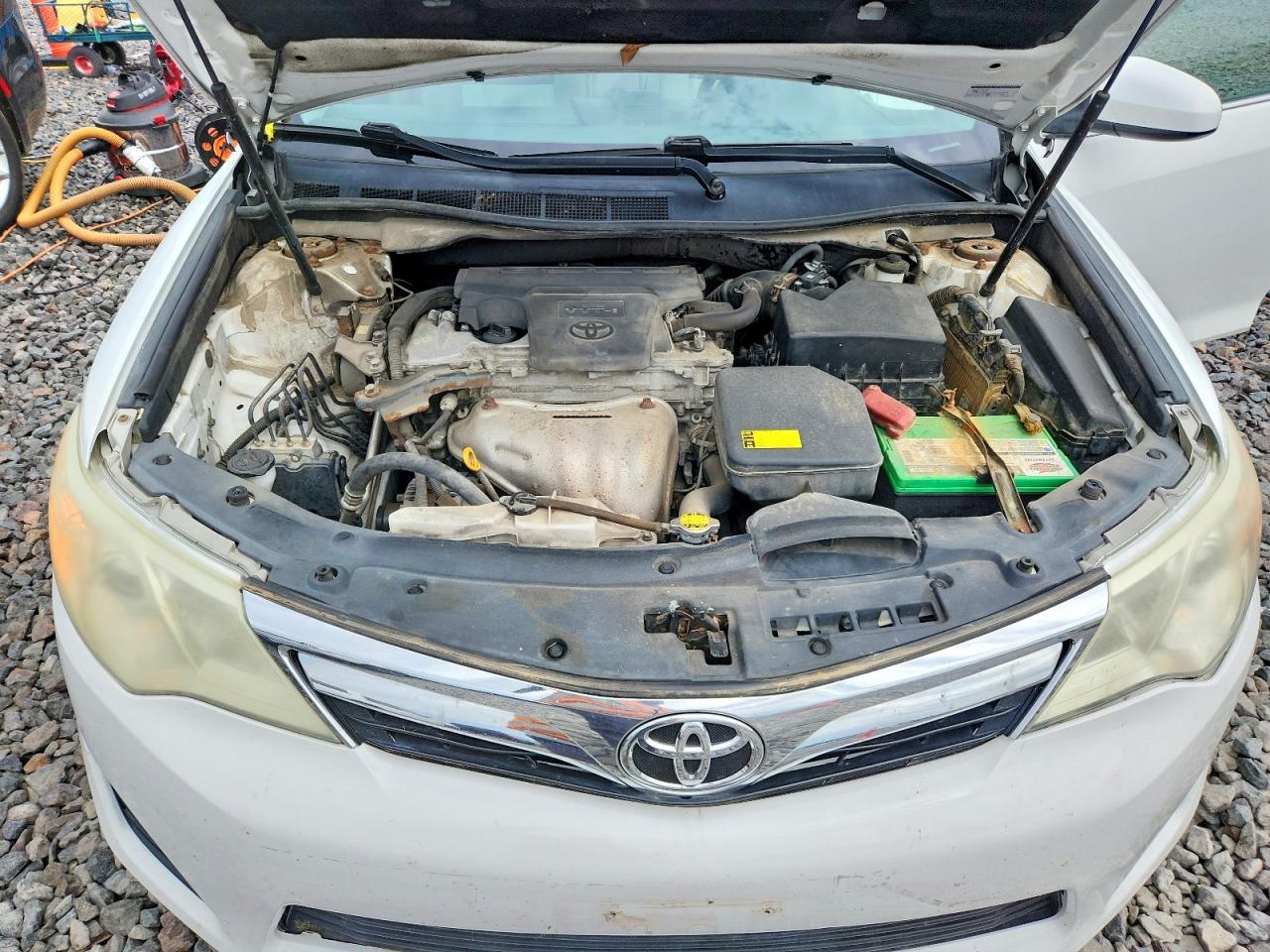 2012 Toyota Camry Le Белый vin: 4T1BF1FK8CU549718