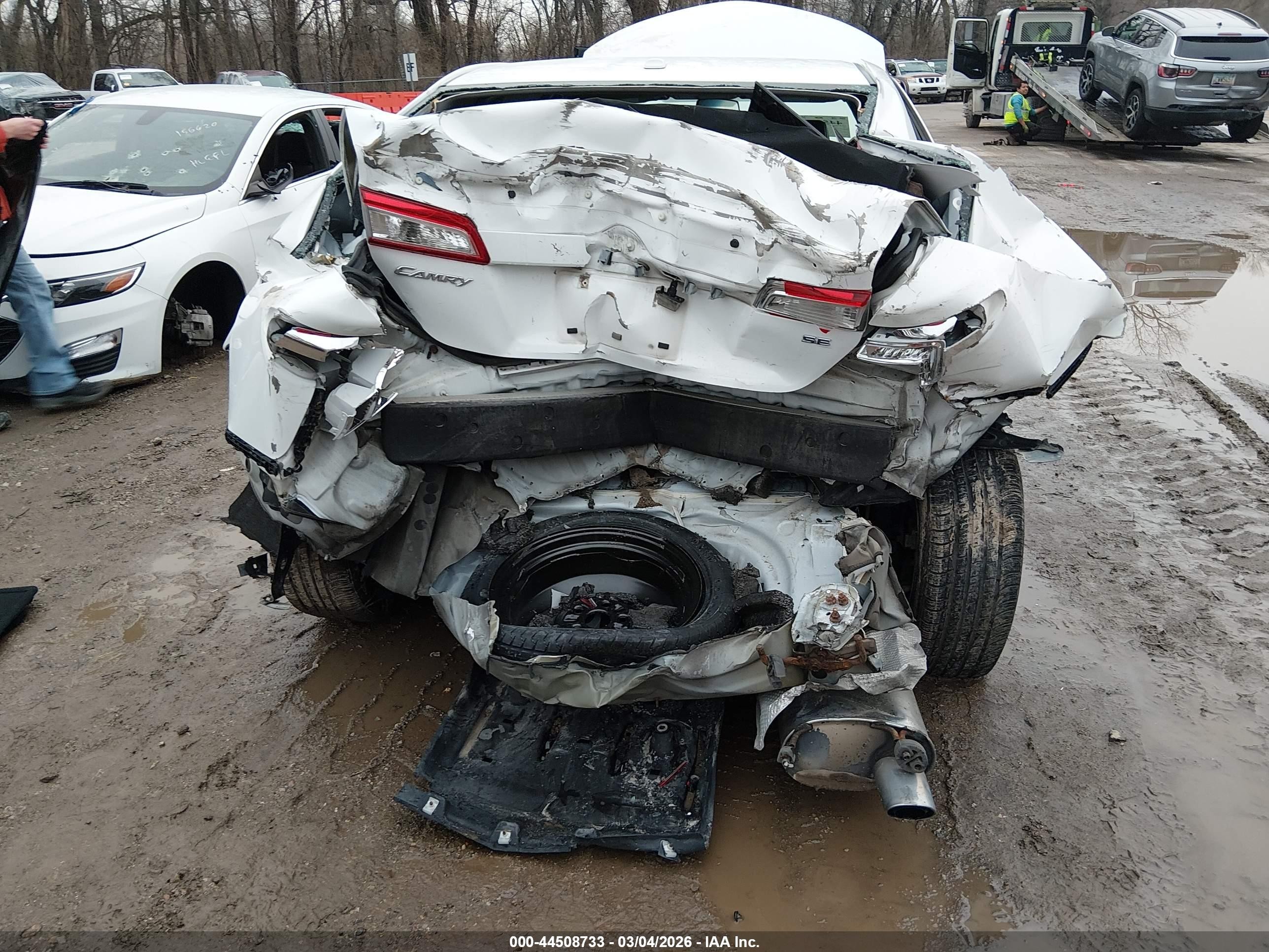 2012 Toyota Camry Se White vin: 4T1BF1FK8CU555731