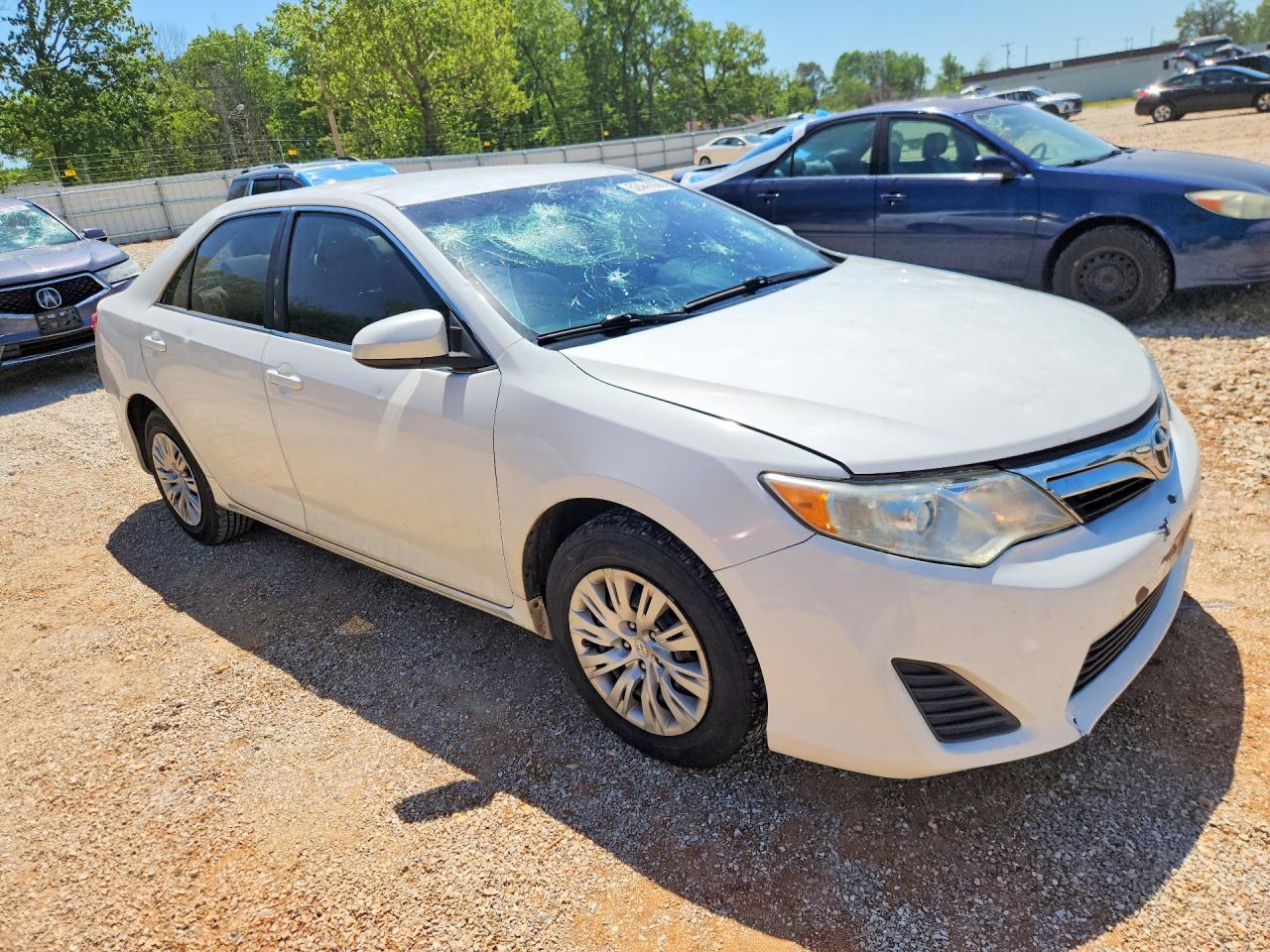 2012 Toyota Camry Le Белый vin: 4T1BF1FK8CU555924