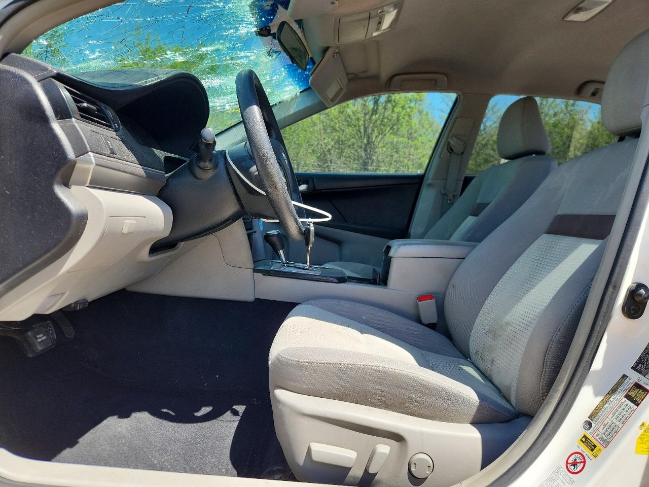 2012 Toyota Camry Le Белый vin: 4T1BF1FK8CU555924