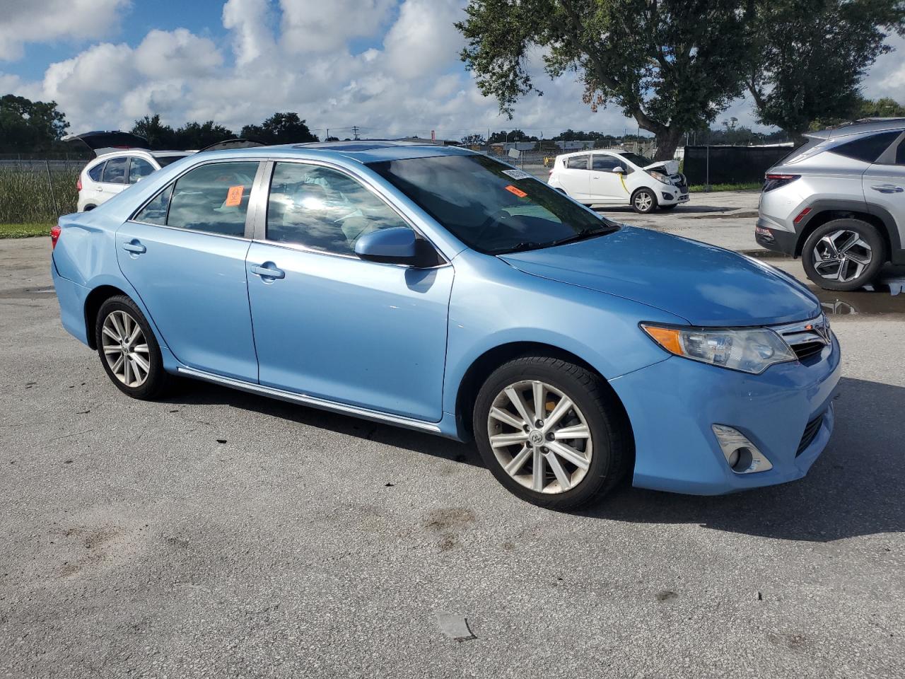 2012 Toyota Camry Base Blue vin: 4T1BF1FK8CU556961