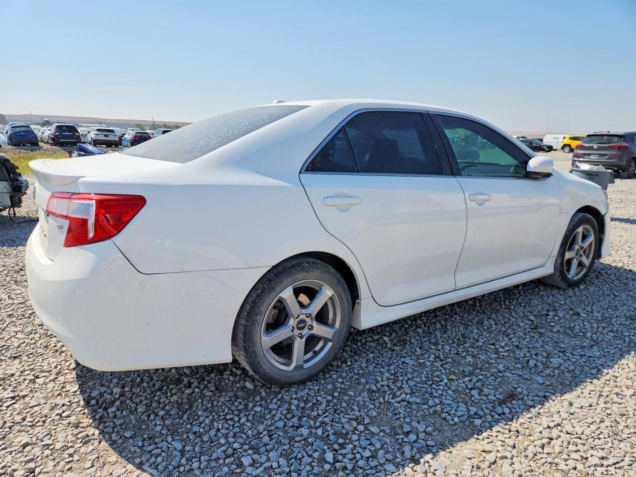 2012 Toyota Camry Se White vin: 4T1BF1FK8CU570715
