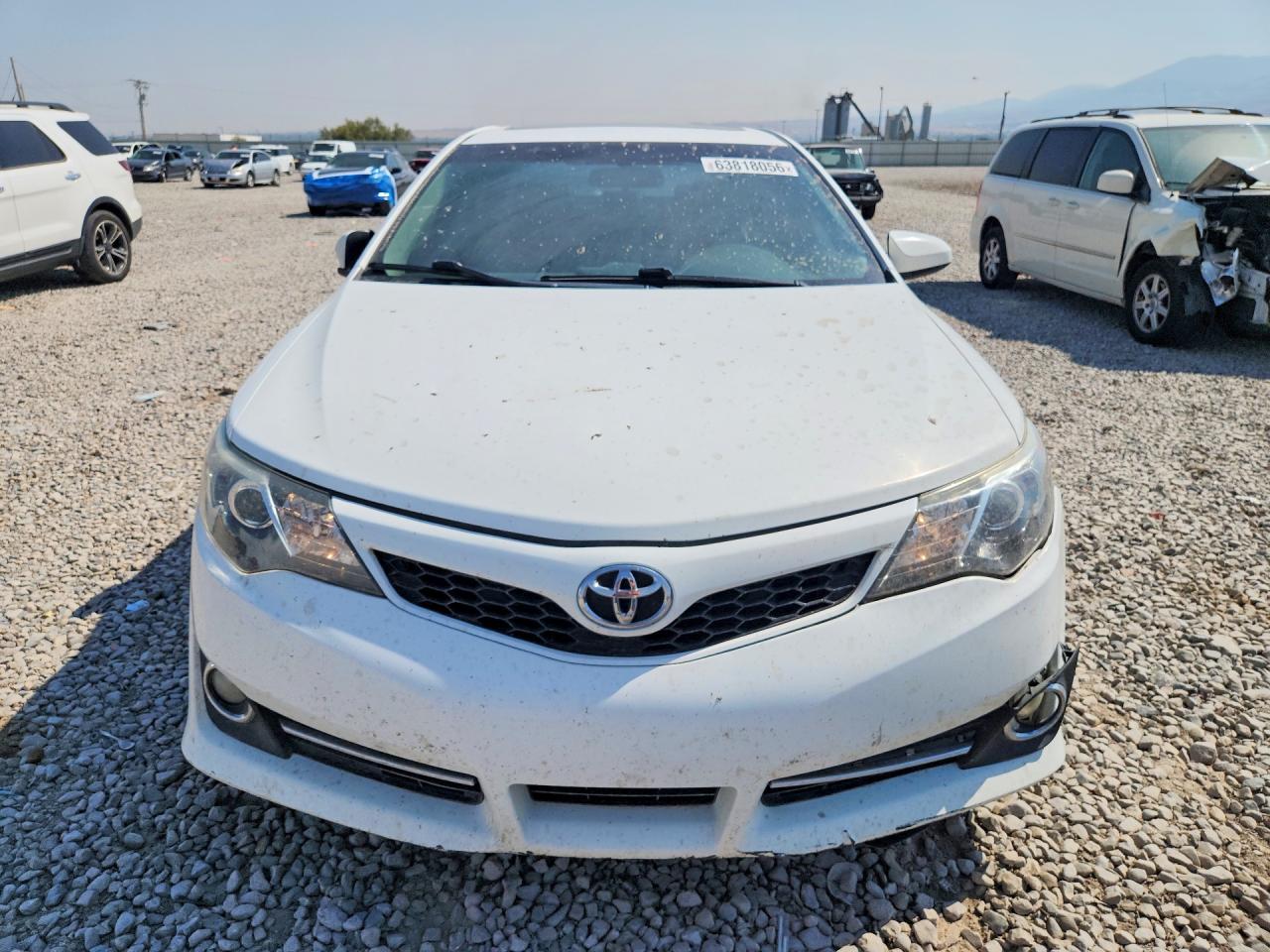 2012 Toyota Camry Se White vin: 4T1BF1FK8CU570715