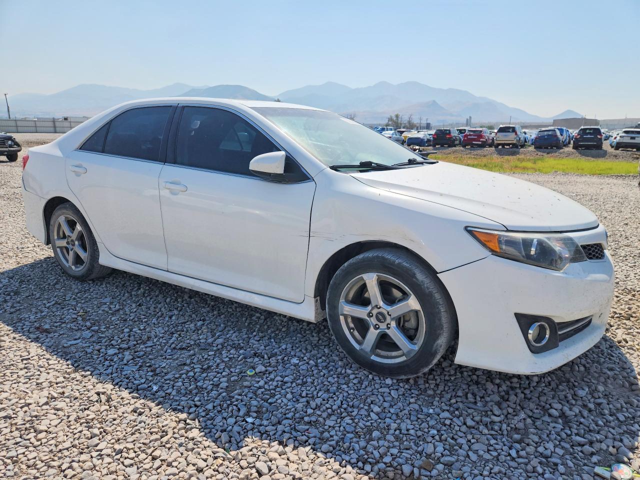 2012 Toyota Camry Se White vin: 4T1BF1FK8CU570715