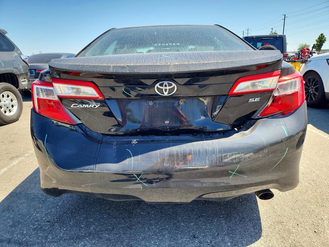 2012 Toyota Camry Se Charcoal vin: 4T1BF1FK8CU570939