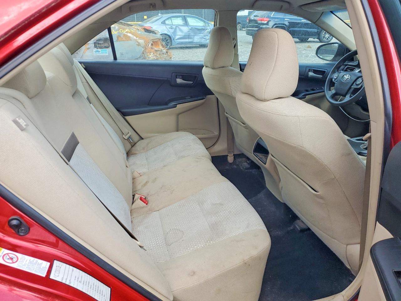 2012 Toyota Camry Le Red vin: 4T1BF1FK8CU576076
