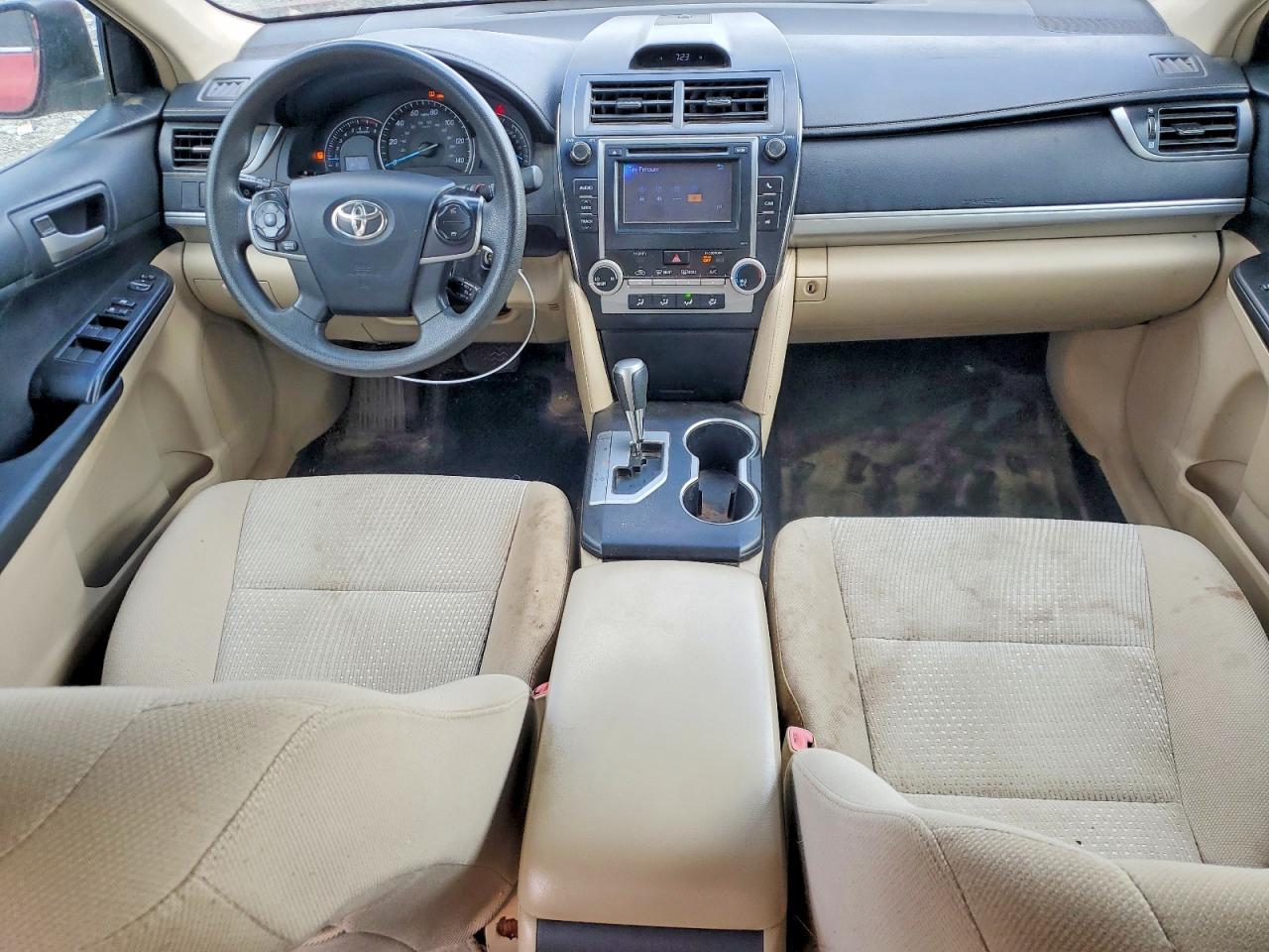 2012 Toyota Camry Le Red vin: 4T1BF1FK8CU576076