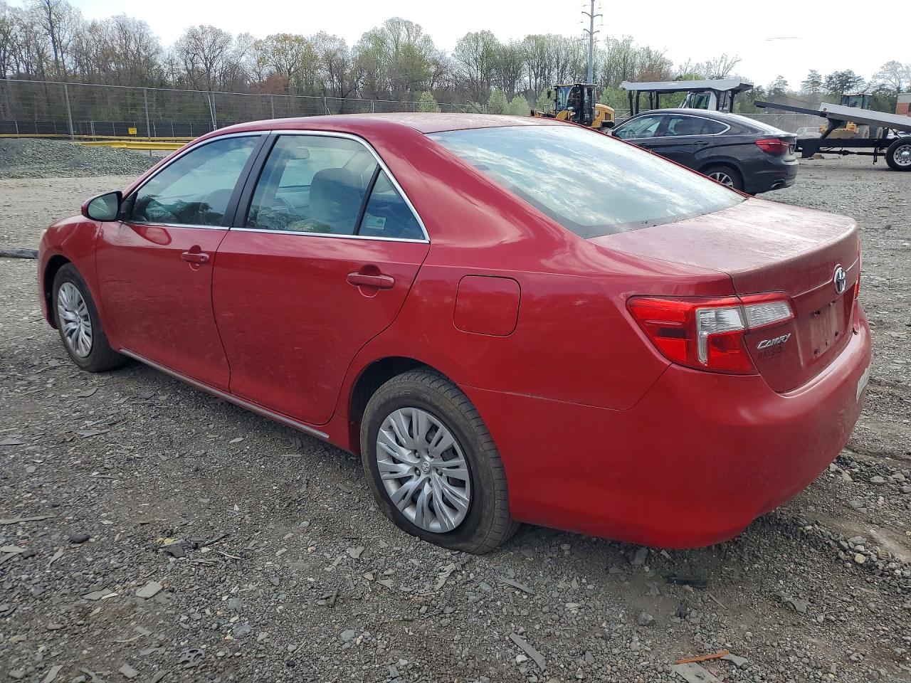 2012 Toyota Camry Le Red vin: 4T1BF1FK8CU576076