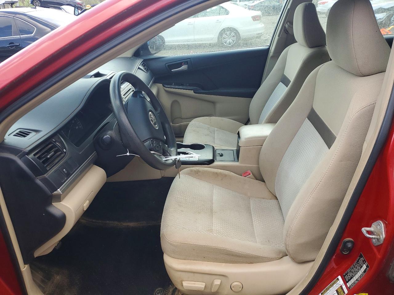 2012 Toyota Camry Le Red vin: 4T1BF1FK8CU576076