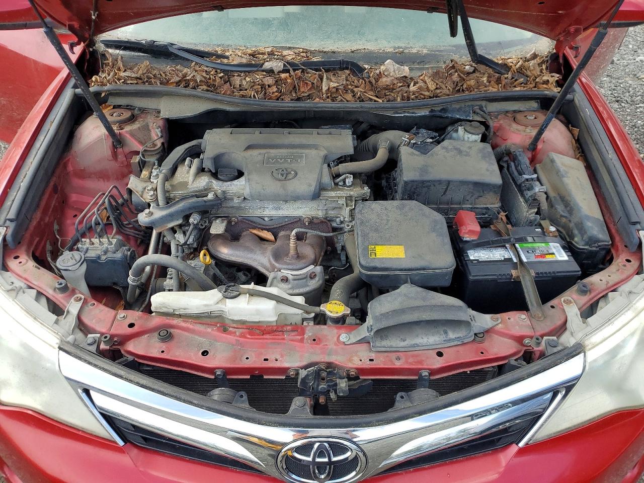 2012 Toyota Camry Le Red vin: 4T1BF1FK8CU576076