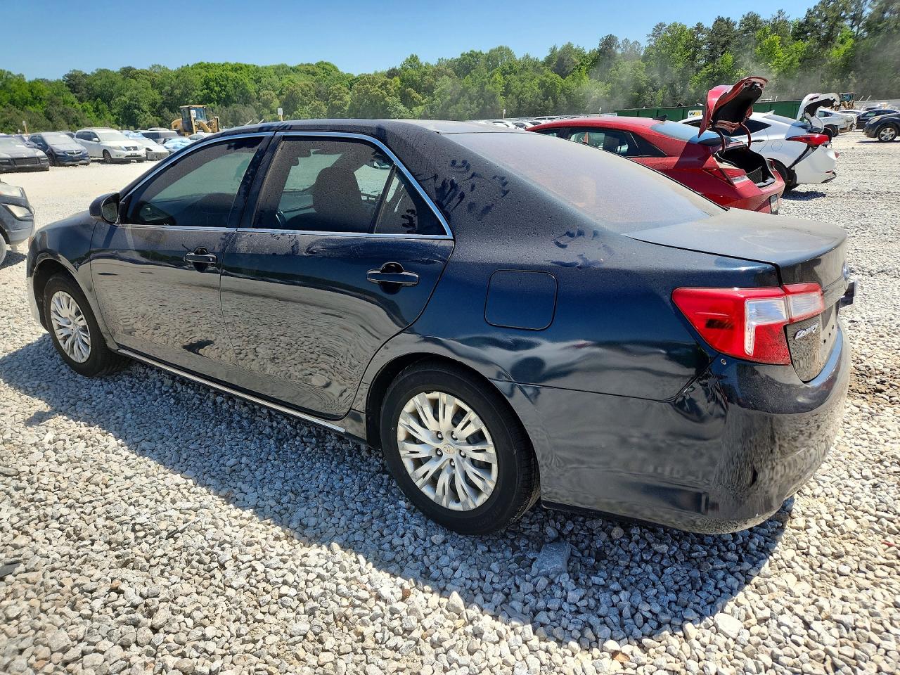 2012 Toyota Camry Le Черный vin: 4T1BF1FK8CU580001