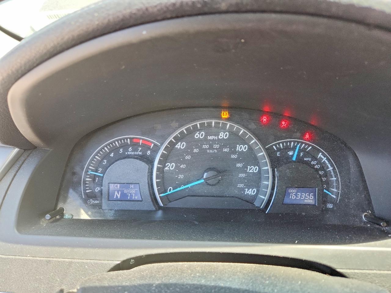 2012 Toyota Camry Le Черный vin: 4T1BF1FK8CU580001