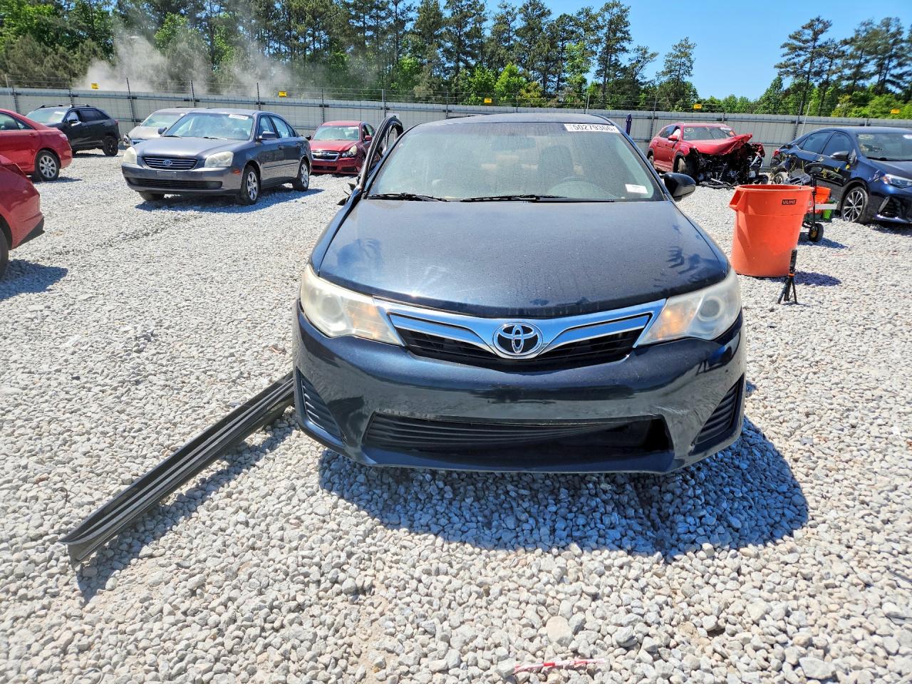 2012 Toyota Camry Le Черный vin: 4T1BF1FK8CU580001