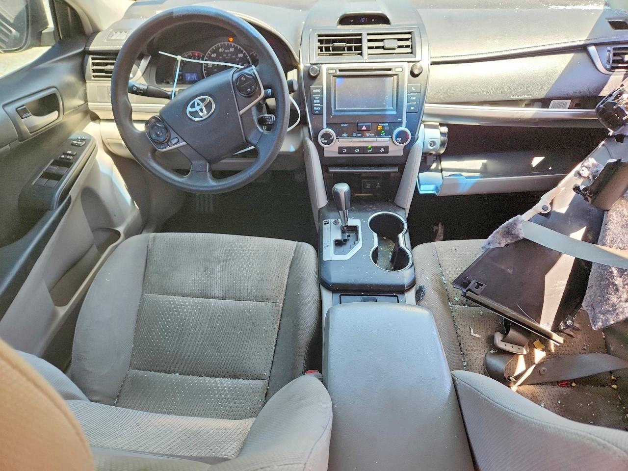 2012 Toyota Camry Le Черный vin: 4T1BF1FK8CU580001