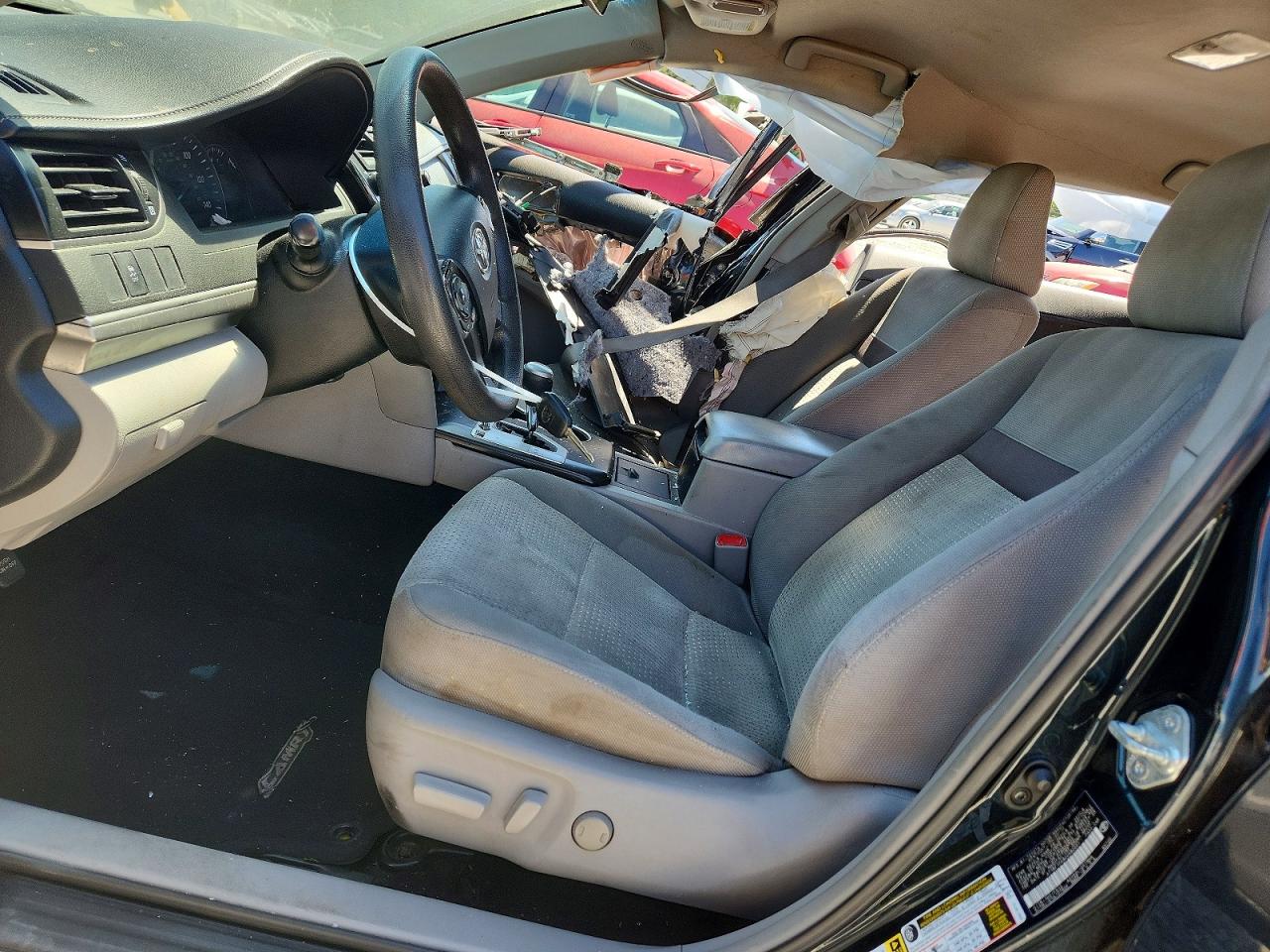 2012 Toyota Camry Le Черный vin: 4T1BF1FK8CU580001