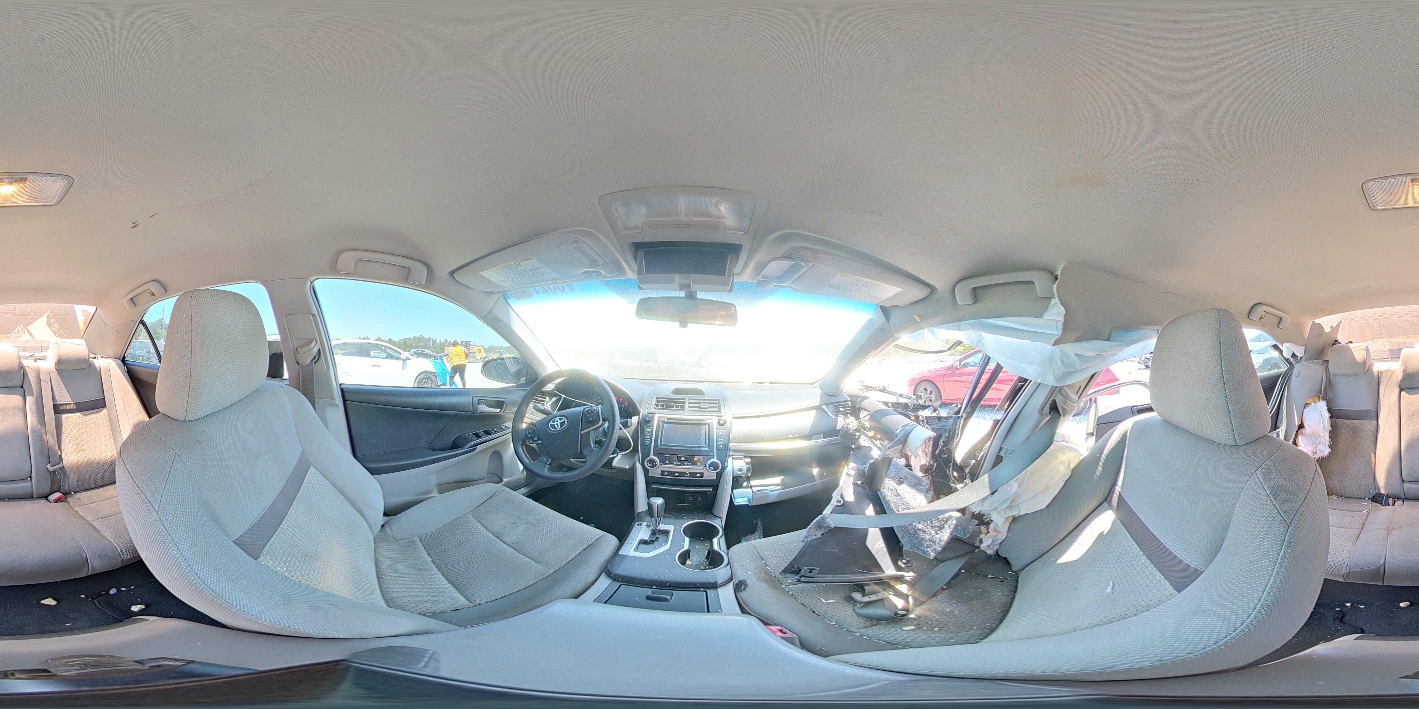 2012 Toyota Camry Le Черный vin: 4T1BF1FK8CU580001