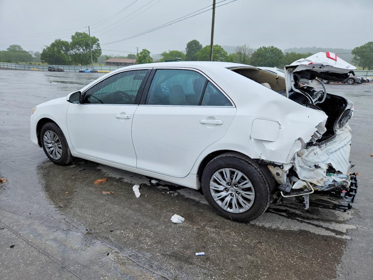 2012 Toyota Camry L Белый vin: 4T1BF1FK8CU596800