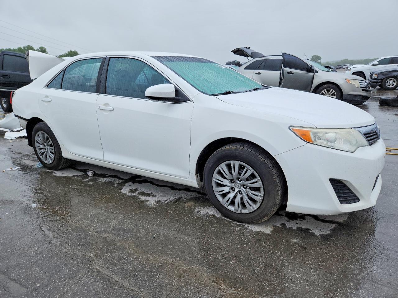 2012 Toyota Camry L Белый vin: 4T1BF1FK8CU596800