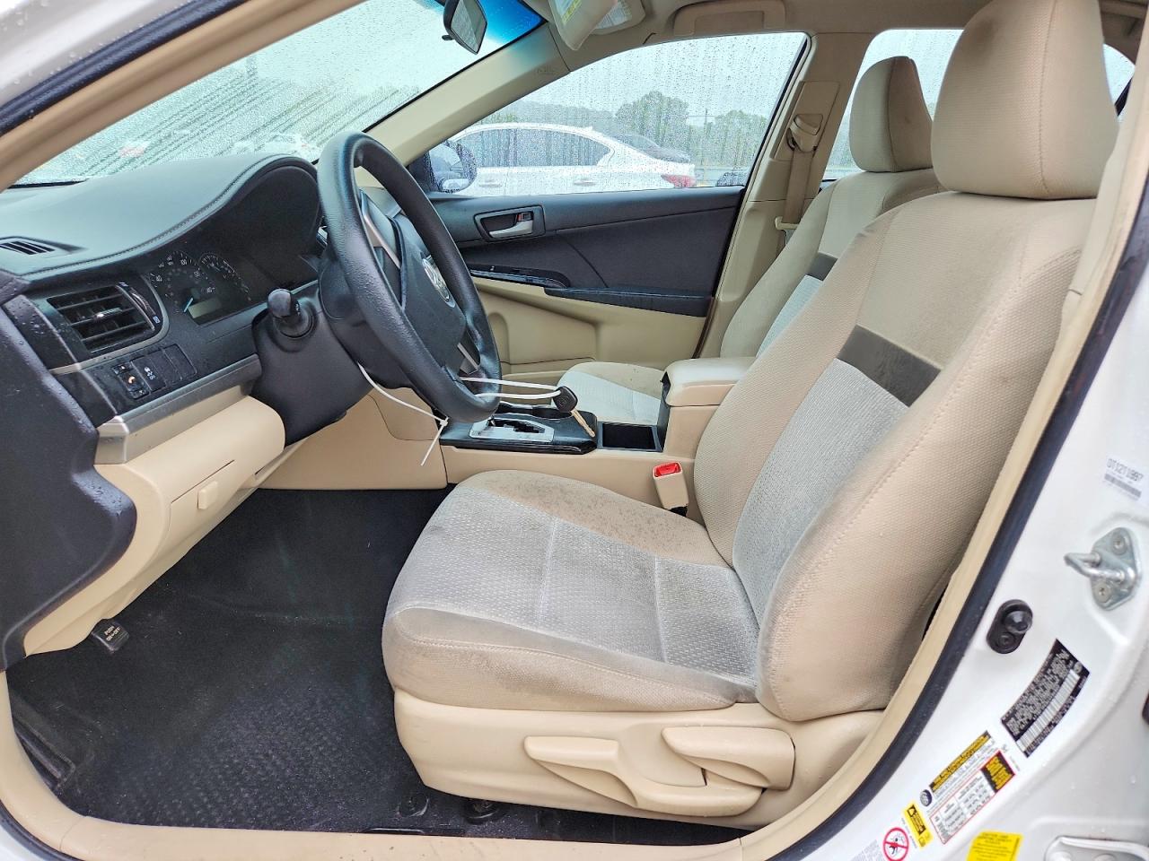 2012 Toyota Camry L Белый vin: 4T1BF1FK8CU596800