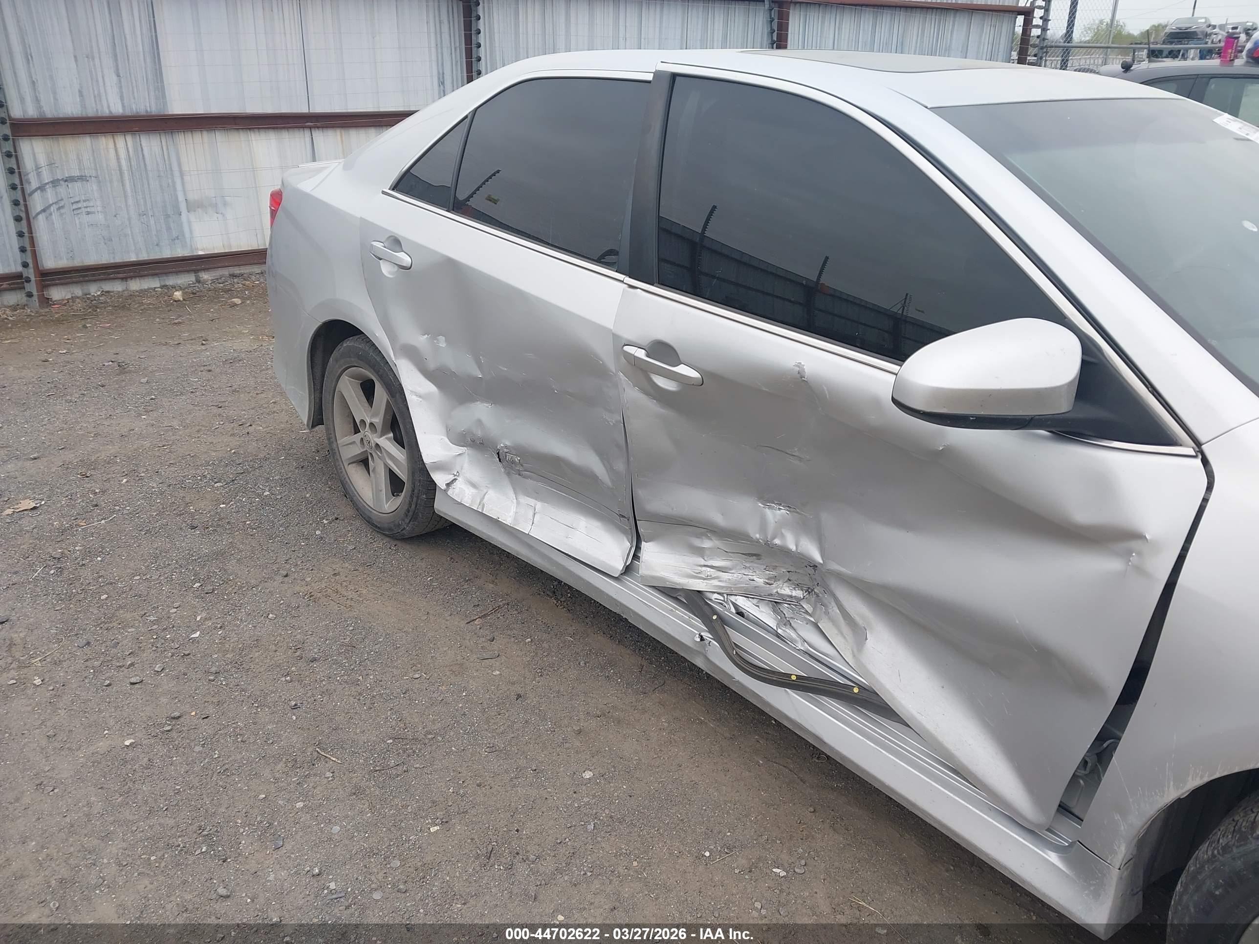 2012 Toyota Camry Se Silver vin: 4T1BF1FK8CU598739