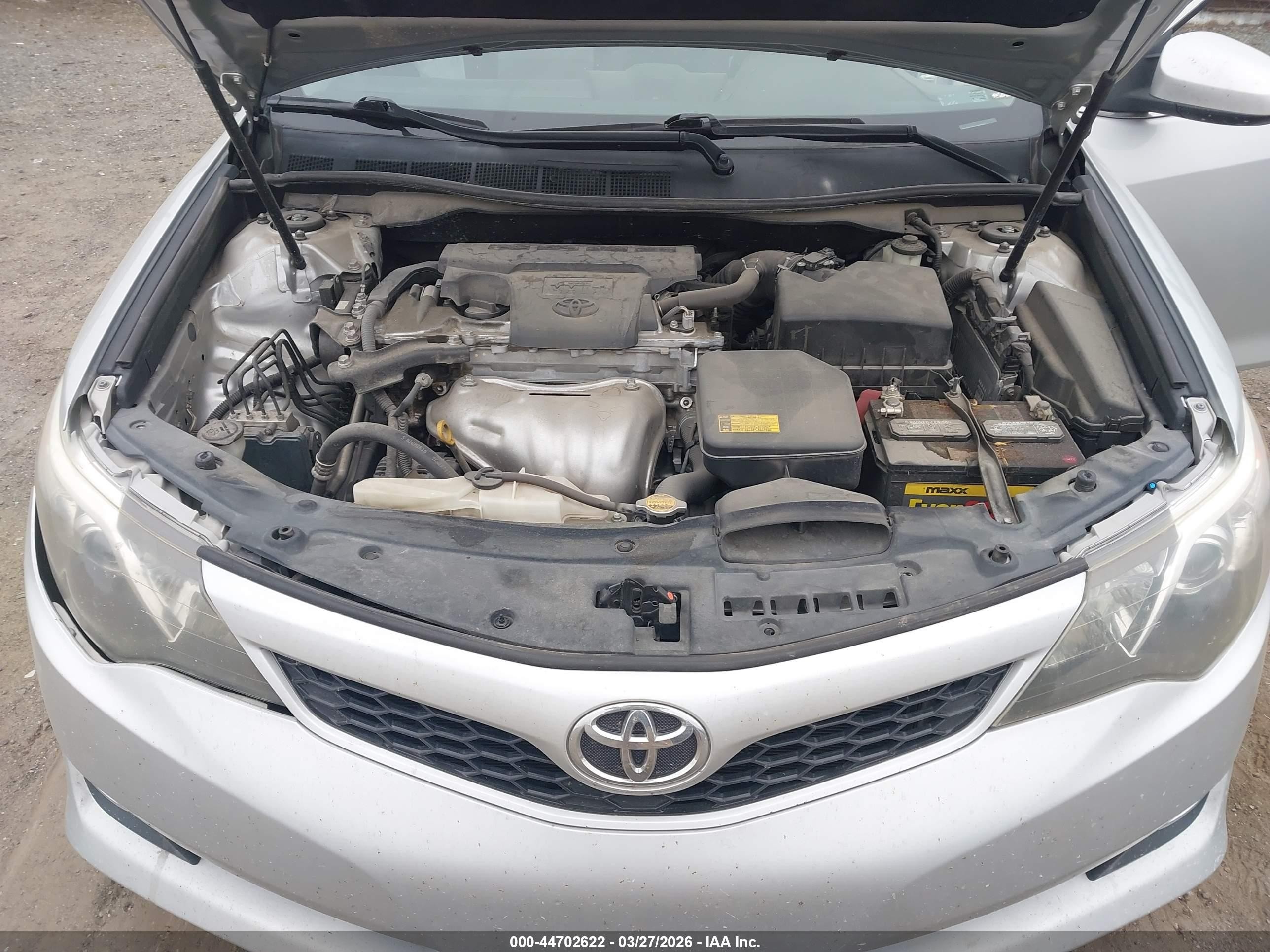 2012 Toyota Camry Se Silver vin: 4T1BF1FK8CU598739