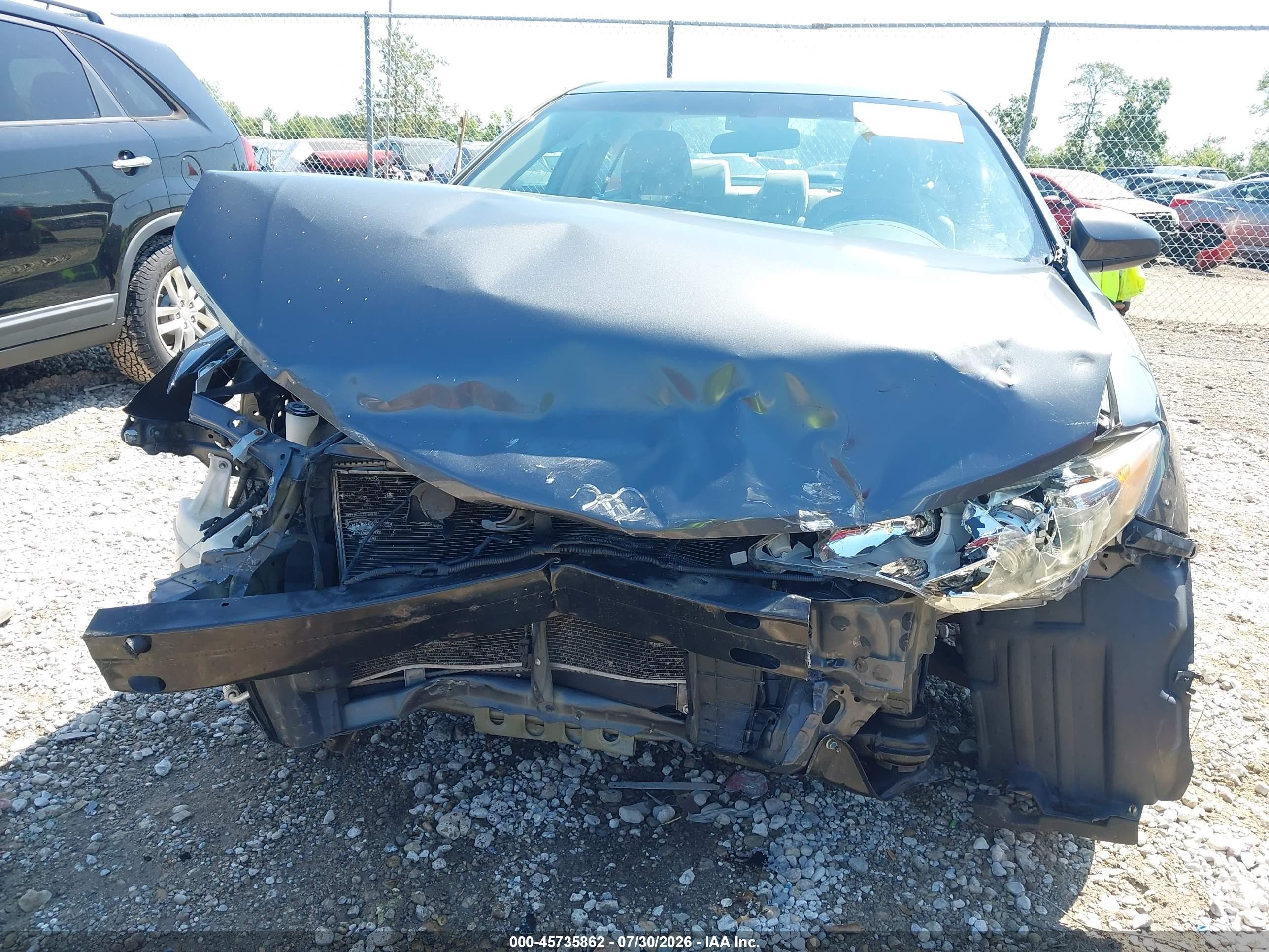 2012 Toyota Camry Le Gray vin: 4T1BF1FK8CU601252