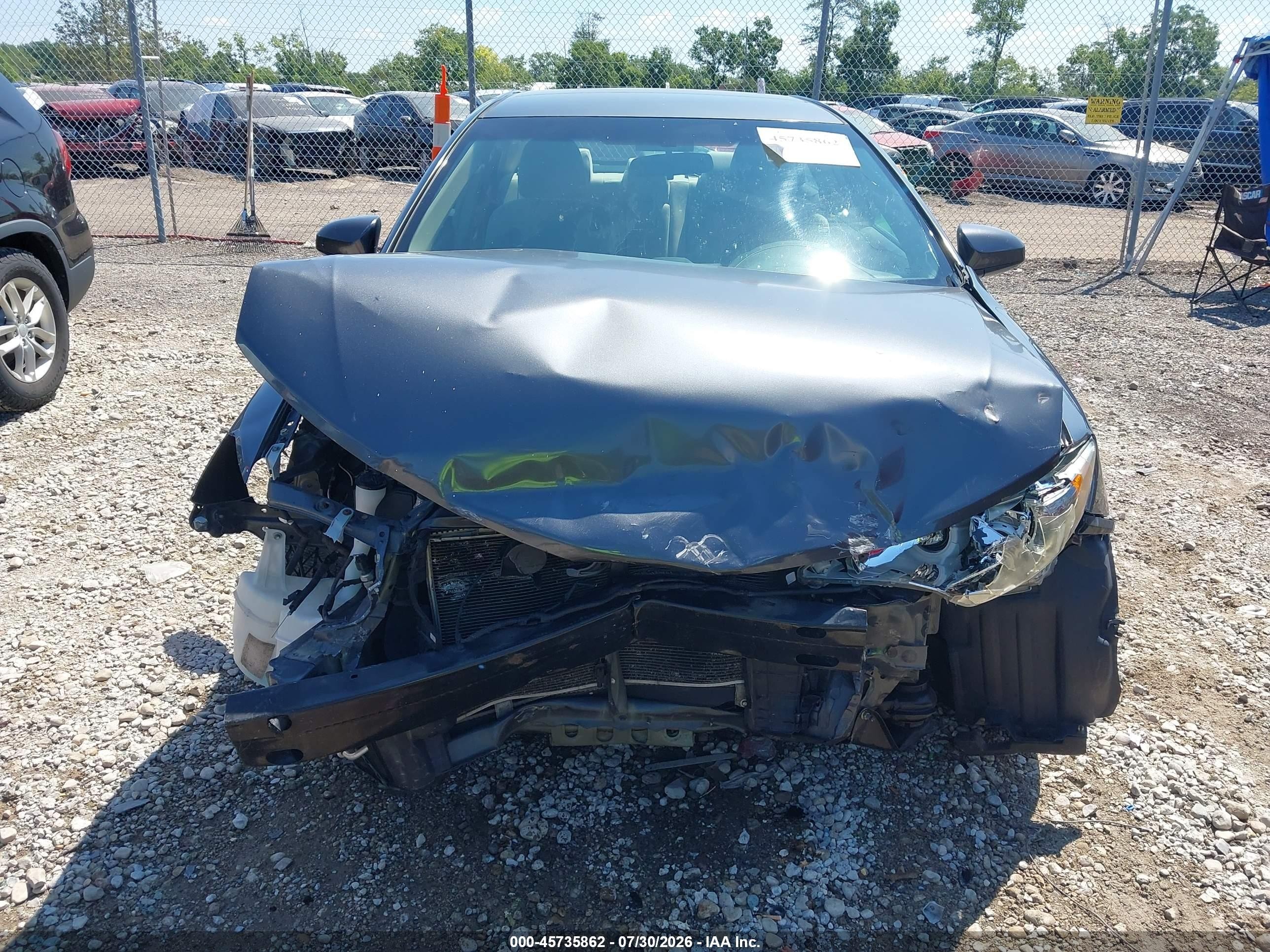 2012 Toyota Camry Le Gray vin: 4T1BF1FK8CU601252